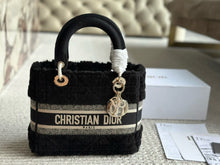 Load image into Gallery viewer, DR471 Medium Lady Dior Bag / 9.5 x 8.5 x 4.5 inches