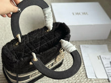 Load image into Gallery viewer, DR472 Medium Lady Dior Bag / 9.5 x 8.5 x 4.5 inches