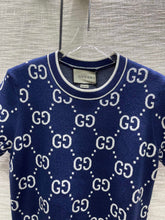 Load image into Gallery viewer, CLTH331 GG Cotton Jacquard Top