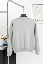 Load image into Gallery viewer, CLTH507 LV Fox Intarsia Crewneck Knit Sweater