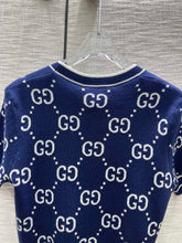 Load image into Gallery viewer, CLTH331 GG Cotton Jacquard Top