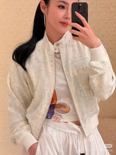 Load image into Gallery viewer, CLTH454 LV Monogram Zip-Up Reversible Jacket / SizeS/M/L