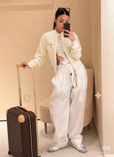 Load image into Gallery viewer, CLTH454 LV Monogram Zip-Up Reversible Jacket / SizeS/M/L