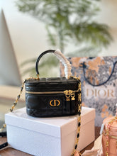 Load image into Gallery viewer, DR426 Dior Caro Mini Vanity Case / 6.5x4x3.5inches