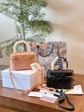 Load image into Gallery viewer, DR426 Dior Caro Mini Vanity Case / 6.5x4x3.5inches