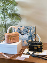 Load image into Gallery viewer, DR426 Dior Caro Mini Vanity Case / 6.5x4x3.5inches