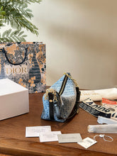 Load image into Gallery viewer, DR427 Diorstar Hobo Bag with Chain / 9.8 x 5.5 x 4 inches