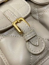 Load image into Gallery viewer, DR476 Small/Medium Dior Caro Backpack / HIGHEST QUALITY VERSION