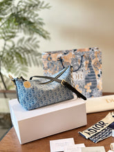 Load image into Gallery viewer, DR427 Diorstar Hobo Bag with Chain / 9.8 x 5.5 x 4 inches