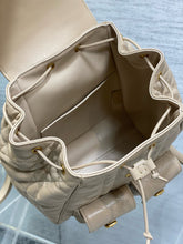 Load image into Gallery viewer, DR476 Small/Medium Dior Caro Backpack / HIGHEST QUALITY VERSION