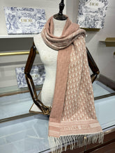 Load image into Gallery viewer, CLTH472 Dior Oblique Scarf / 71 x 17.5 inches