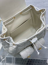 Load image into Gallery viewer, DR480 Small/Medium Dior Caro Backpack / HIGHEST QUALITY VERSION