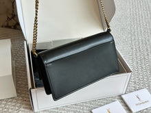 Load image into Gallery viewer, YSK412 Sunset Clutch in Box Saint Laurent / 4.7" x 8.6" x 0.8"