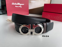 Load image into Gallery viewer, BL278 Ferragamo Men's Reversible Belt / 3.5cm