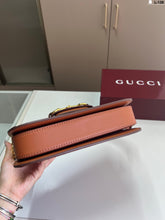 Load image into Gallery viewer, GC720 Gucci Horsebit 1955 Medium Shoulder Bag / 9.8"W x 7"H x 3.1"D