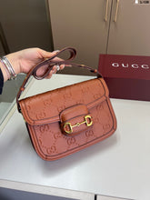 Load image into Gallery viewer, GC720 Gucci Horsebit 1955 Medium Shoulder Bag / 9.8"W x 7"H x 3.1"D