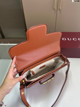 Load image into Gallery viewer, GC720 Gucci Horsebit 1955 Medium Shoulder Bag / 9.8"W x 7"H x 3.1"D