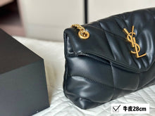 Load image into Gallery viewer, YSK356 PUFFER SMALL in Nappa Leather / 11x7.5x4.3inch