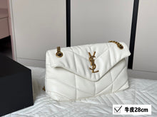 Load image into Gallery viewer, YSK356 PUFFER SMALL in Nappa Leather / 11x7.5x4.3inch