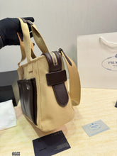 Load image into Gallery viewer, PD388 Prada Route Canvas & Leather Tote / 30 x 20 cm