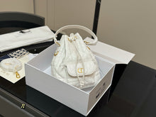 Load image into Gallery viewer, DR565 Small Dior Caro Bucket Bag /8x9.5x3.5nches