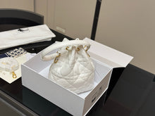 Load image into Gallery viewer, DR565 Small Dior Caro Bucket Bag /8x9.5x3.5nches