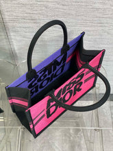 Load image into Gallery viewer, DR428 Medium Dior Book Tote / HIGHEST QUALITY VERSION / 14 x 11 x 6.5 inches