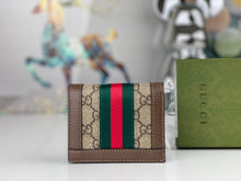Load image into Gallery viewer, GC573 Ophidia GG Card Case Wallet / 4.5"W x 3.5"H x 1"D