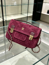 Load image into Gallery viewer, CC1533 Chanel 26B Suede Backpack / HIGHEST QUALITY VERSION / 26 × 17 × 6.5 cm