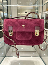 Load image into Gallery viewer, CC1533 Chanel 26B Suede Backpack / HIGHEST QUALITY VERSION / 26 × 17 × 6.5 cm