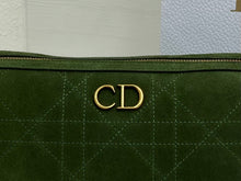 Load image into Gallery viewer, DR687 Dior CD Quilted Suede Underarm Bag Large / 30.5 × 16.5 × 8 cm
