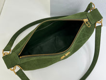 Load image into Gallery viewer, DR687 Dior CD Quilted Suede Underarm Bag Large / 30.5 × 16.5 × 8 cm