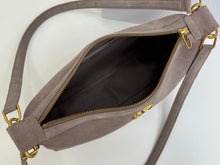 Load image into Gallery viewer, DR688 Dior CD Quilted Suede Underarm Bag Large / 30.5 × 16.5 × 8 cm