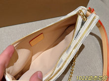Load image into Gallery viewer, LB1447 Louis Vuitton Liv Pochette / Damier Ebène Canvas / 24 x 13 x 3 cm
