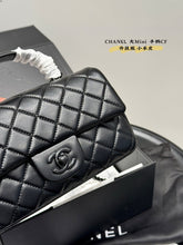 Load image into Gallery viewer, CC1114 Mini Flap Bag with Top Handle / 4.7 × 7.8 × 2.3 in