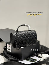 Load image into Gallery viewer, CC1114 Mini Flap Bag with Top Handle / 4.7 × 7.8 × 2.3 in