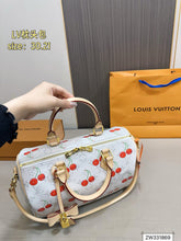 Load image into Gallery viewer, LB1297 LV x TM Speedy Soft Bandoulière 30 / 8.3 x 6.7 x 11.8 inches