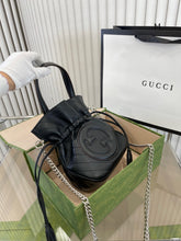 Load image into Gallery viewer, GC597 Gucci Blondie Mini Bucket Bag / 5.9"W x 7.5"H x 3.1"D