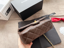 Load image into Gallery viewer, CC796 Small Flap Handbag with Top Handle / 7.8x2.3x5.5inch