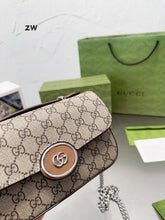 Load image into Gallery viewer, GC574 Petite GG Mini Shoulder Bag / 8.2"W x 3.9"H x 1.9"D