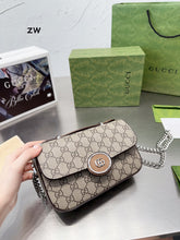 Load image into Gallery viewer, GC574 Petite GG Mini Shoulder Bag / 8.2"W x 3.9"H x 1.9"D