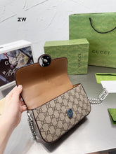 Load image into Gallery viewer, GC574 Petite GG Mini Shoulder Bag / 8.2"W x 3.9"H x 1.9"D