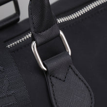 Load image into Gallery viewer, PD261 Re-Nylon and Saffiano Leather Travel Bag / 18.9x7x11inch