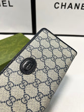 Load image into Gallery viewer, GC615 Ophidia GG Zip Around Wallet / 7.5"W x 4.5"H x 1"D