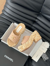 Load image into Gallery viewer, SE1593 Chanel Wedge Sandals / Size5-11