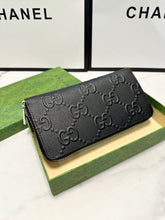 Load image into Gallery viewer, GC616 Ophidia GG Zip Around Wallet / 7.5"W x 4.5"H x 1"D