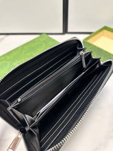 Load image into Gallery viewer, GC616 Ophidia GG Zip Around Wallet / 7.5"W x 4.5"H x 1"D