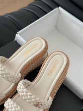 Load image into Gallery viewer, SE1594 Chanel Wedge Sandals / Size5-11