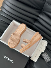 Load image into Gallery viewer, SE1594 Chanel Wedge Sandals / Size5-11