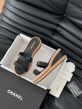 Load image into Gallery viewer, SE1594 Chanel Wedge Sandals / Size5-11